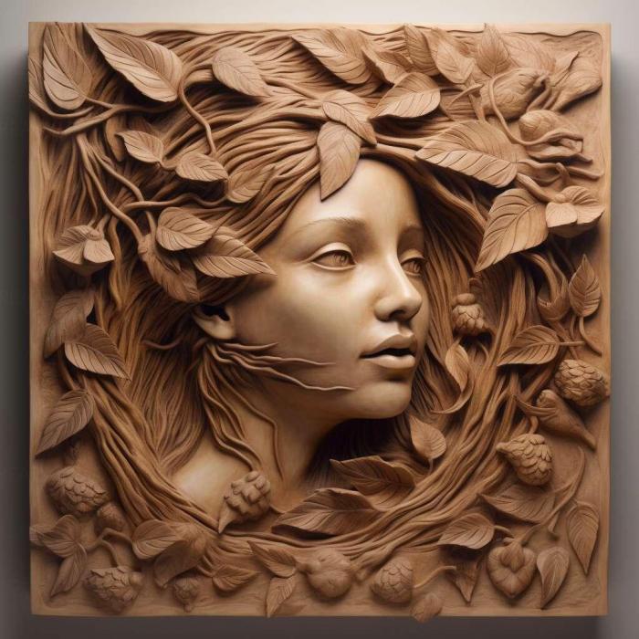 نموذج ثلاثي الأبعاد لآلة CNC 3D Art 